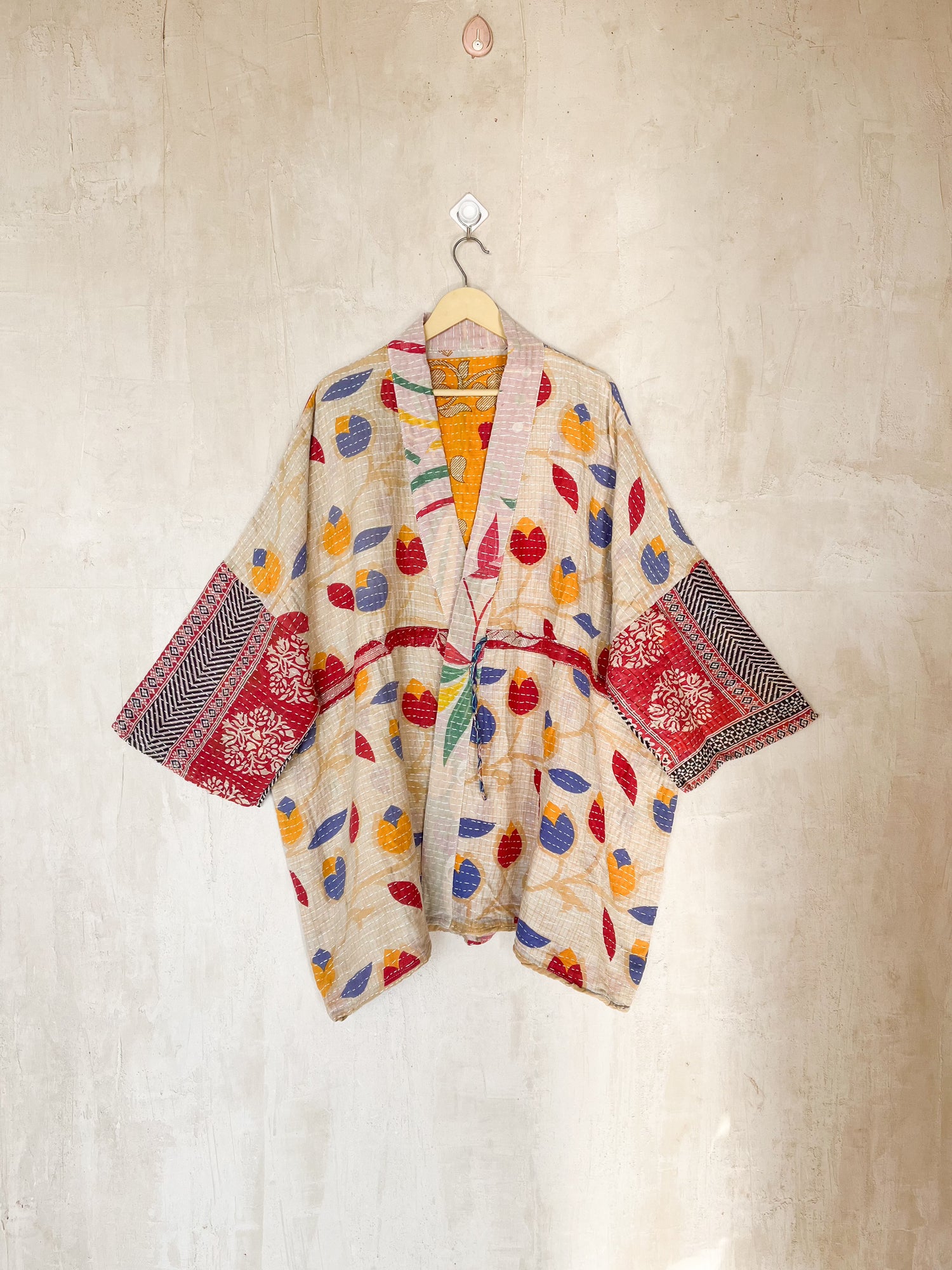 Short Kantha Kimono Robe (SKKIM)