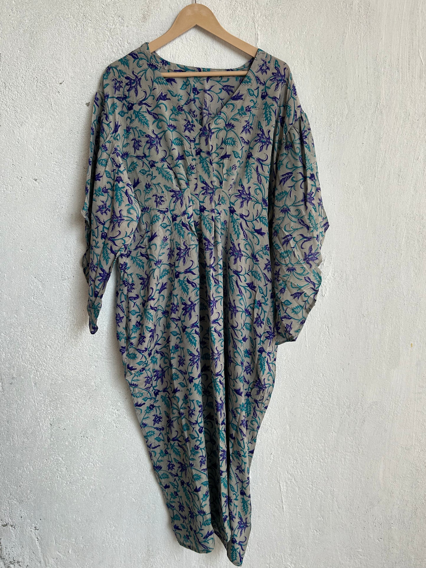 Crepe Silk Muu Dress (CRMU) 102