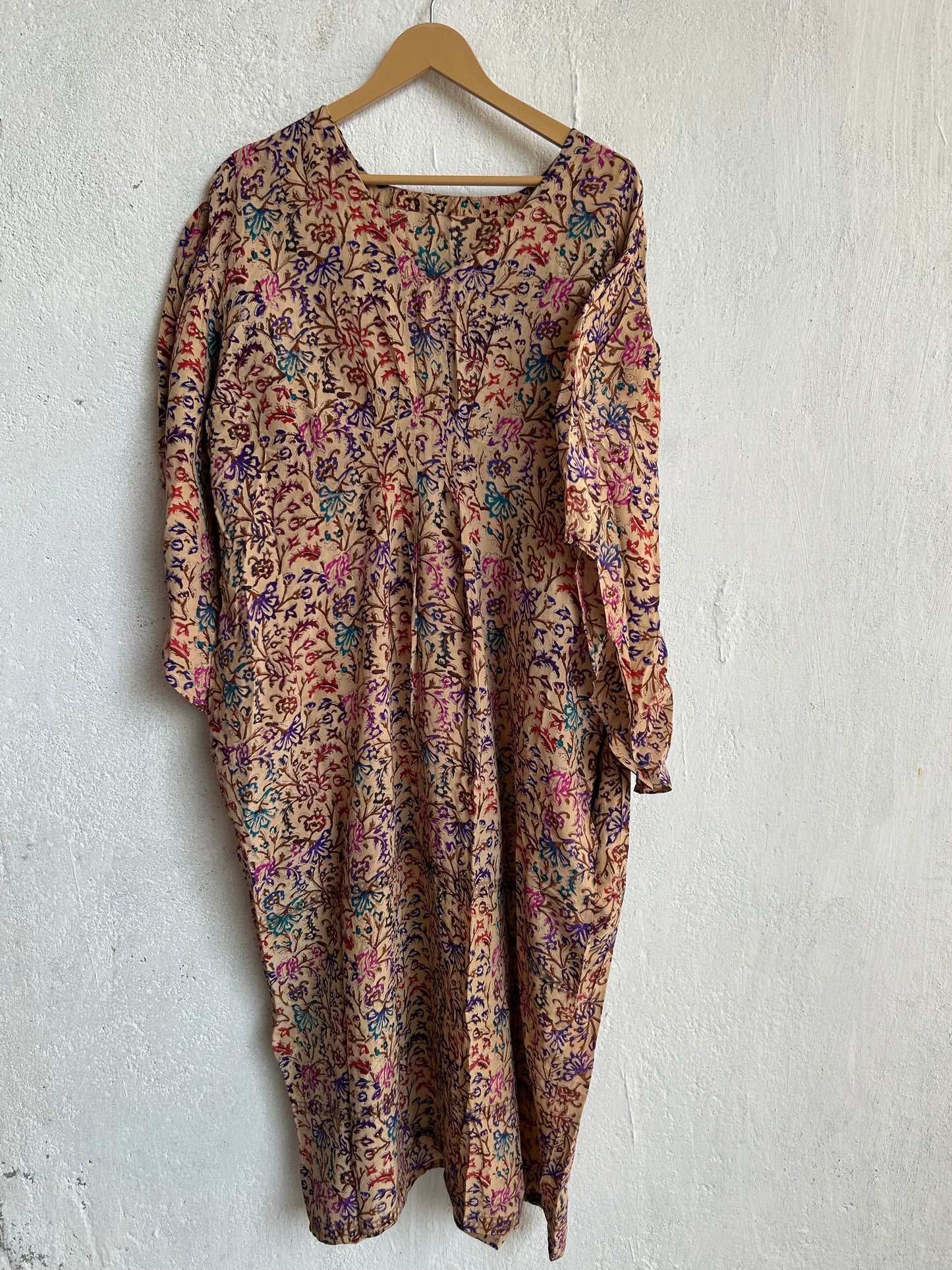 Crepe Silk Muu Dress (CRMU) 103