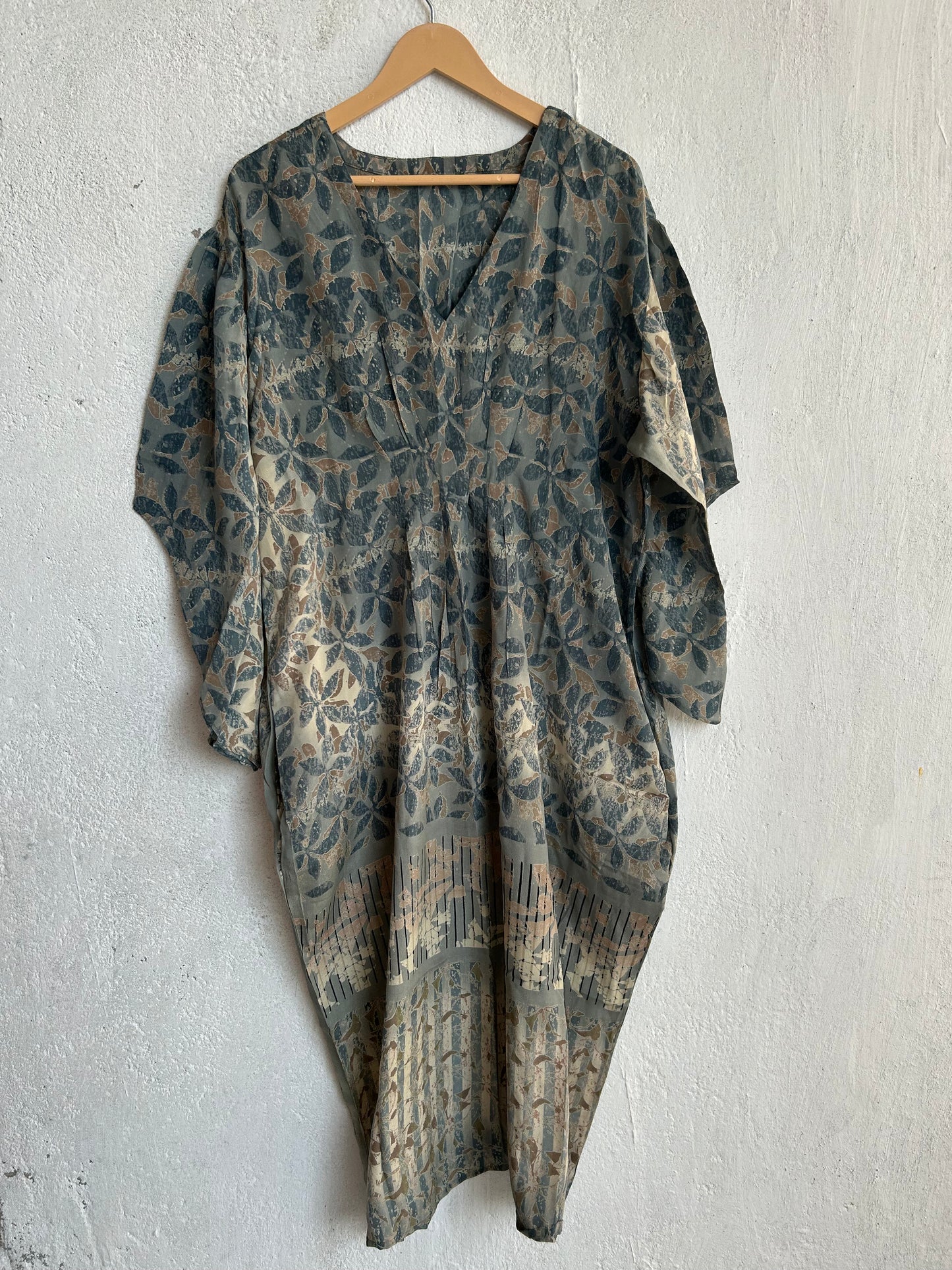 Crepe Silk Muu Dress (CRMU) 111