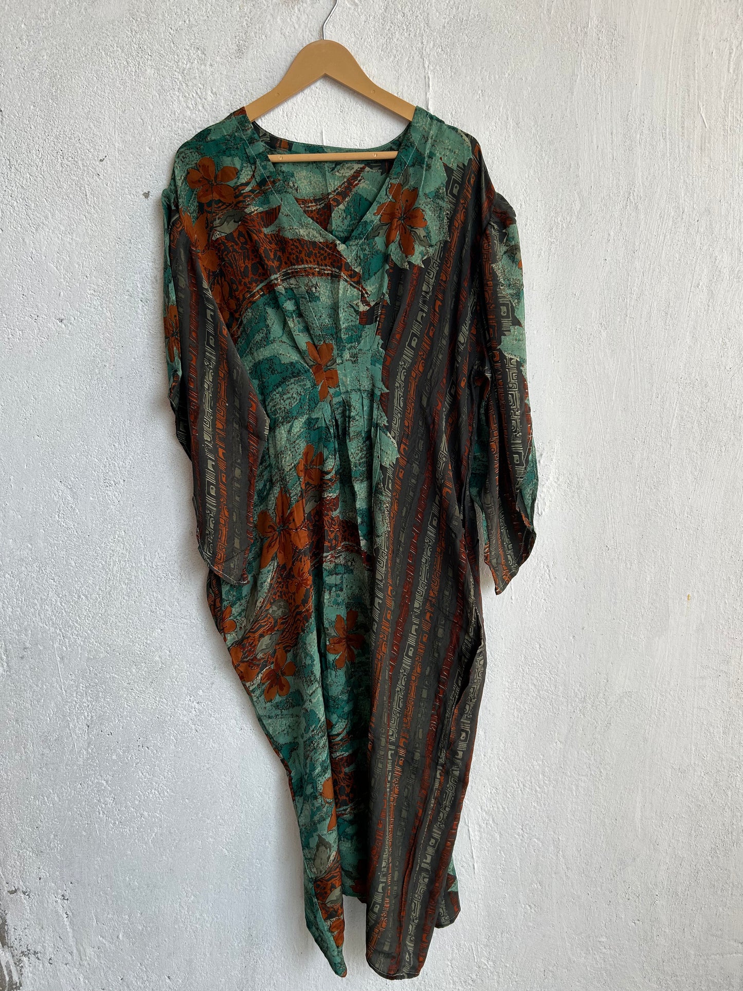 Crepe Silk Muu Dress (CRMU) 130