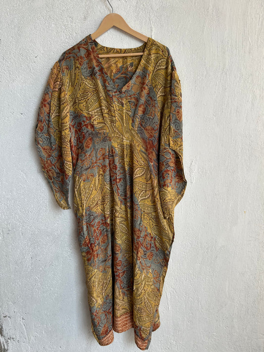 Crepe Silk Muu Dress (CRMU) 140