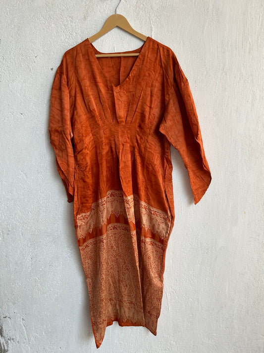 Crepe Silk Muu Dress (CRMU) 141