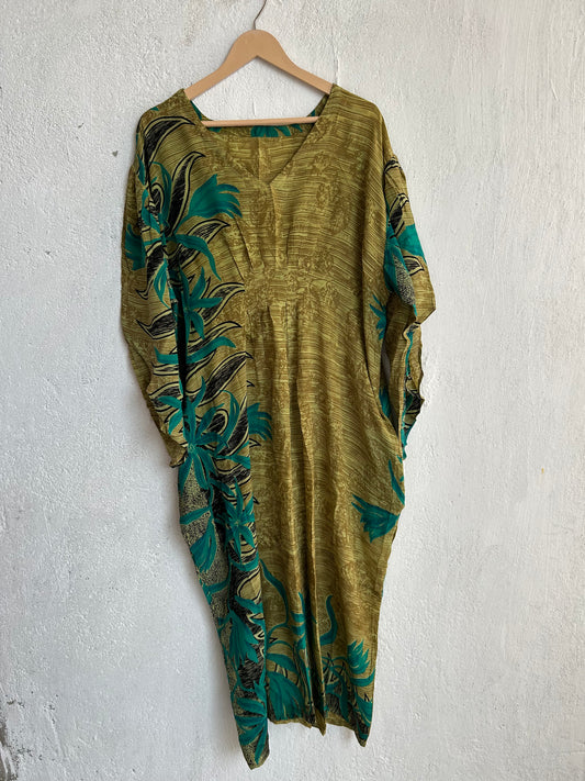 Crepe Silk Muu Dress (CRMU) 143