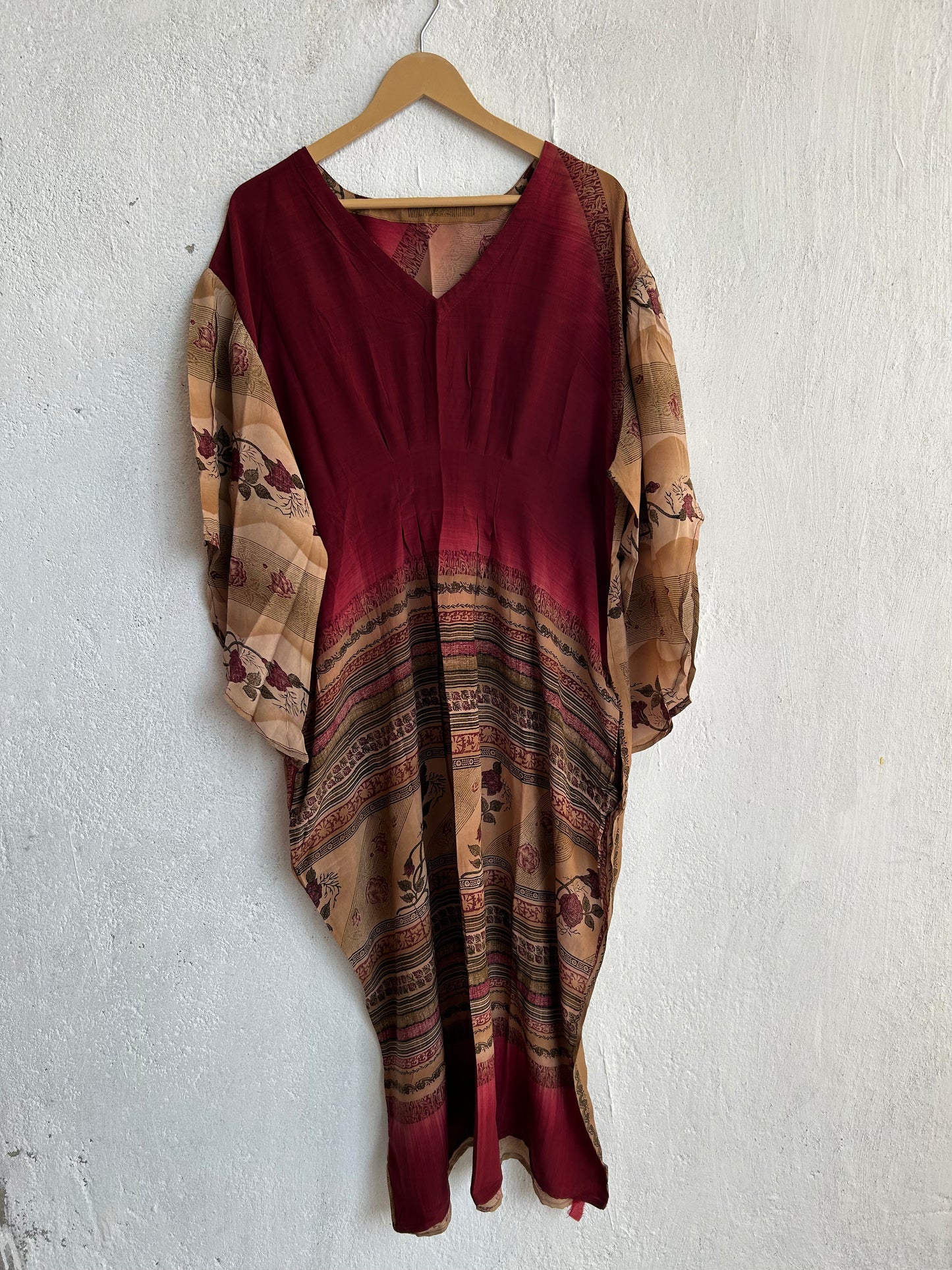 Crepe Silk Muu Dress (CRMU) 177