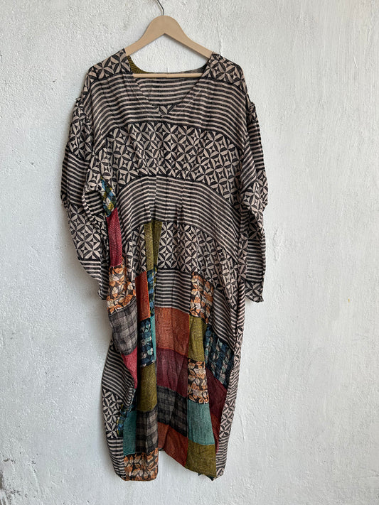 Crepe Silk Muu Dress (CRMU) 180