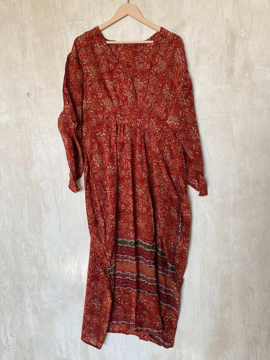 Crepe Silk Muu Dress (CRMU) 19