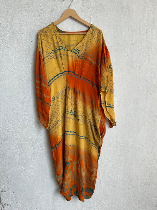 Crepe Silk Muu Dress (CRMU) 190