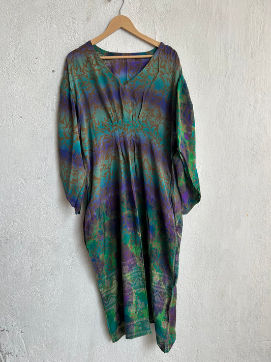 Crepe Silk Muu Dress (CRMU) 197