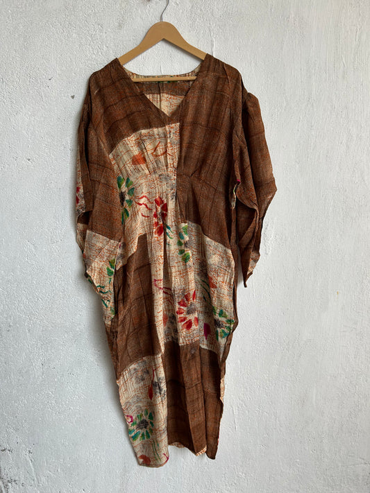 Crepe Silk Muu Dress (CRMU) 198