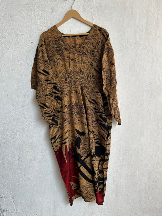 Crepe Silk Muu Dress (CRMU) 200