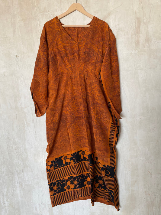 Crepe Silk Muu Dress (CRMU) 25