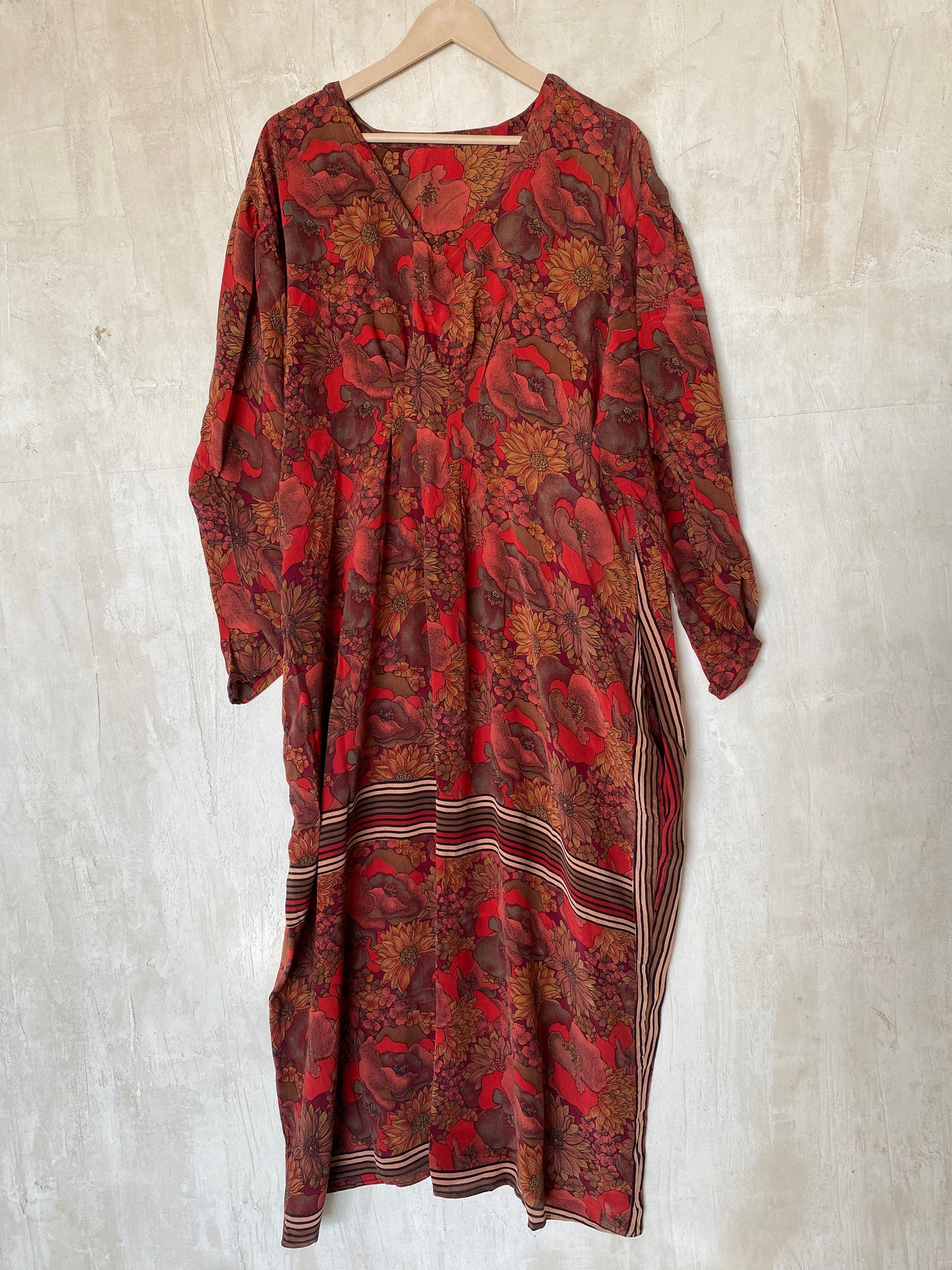 Crepe Silk Muu Dress (CRMU) 28