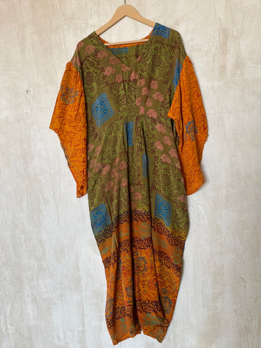 Crepe Silk Muu Dress (CRMU) 31