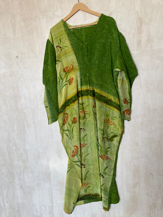 Crepe Silk Muu Dress (CRMU) 33