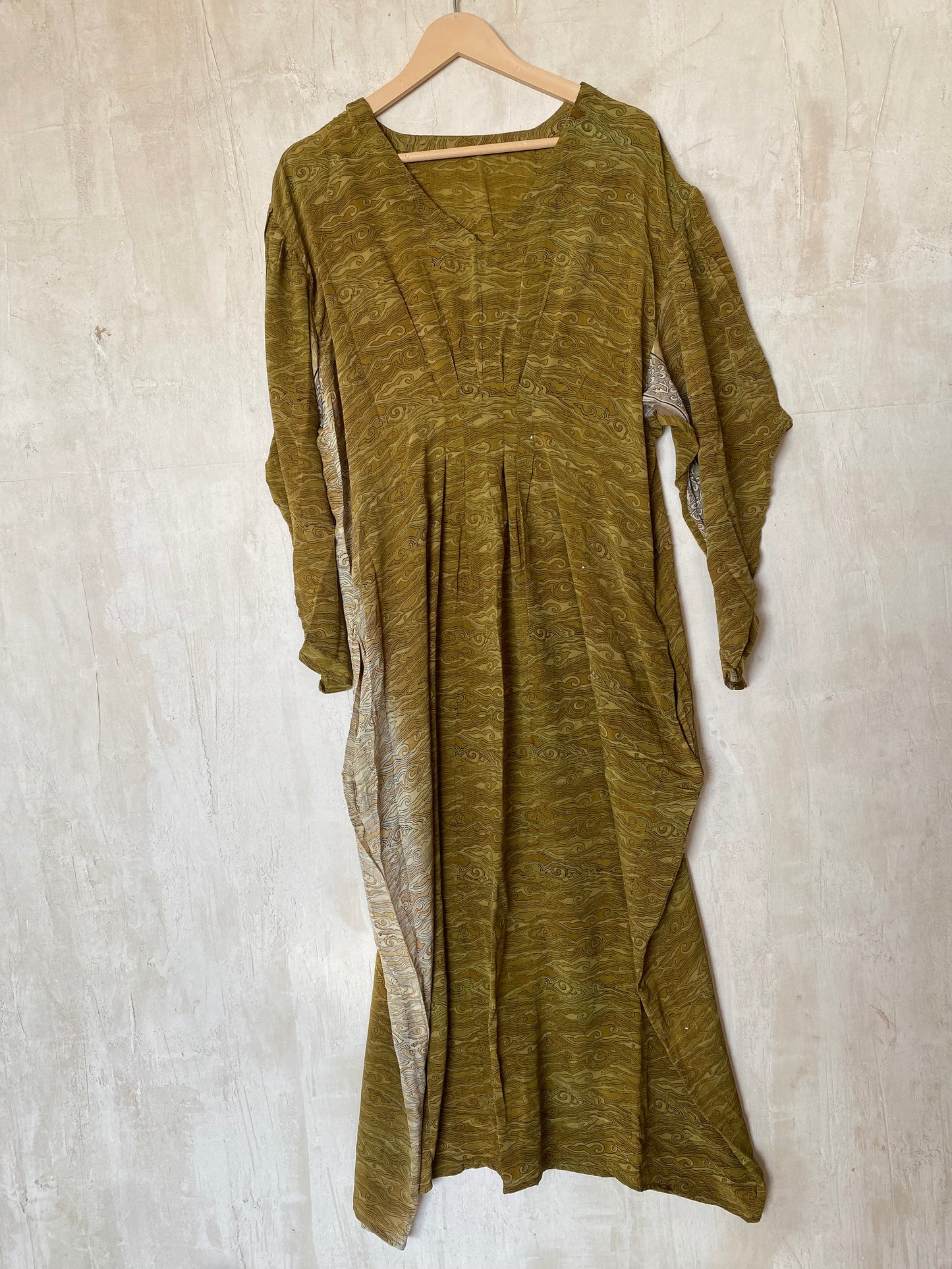 Crepe Silk Muu Dress (CRMU) 34