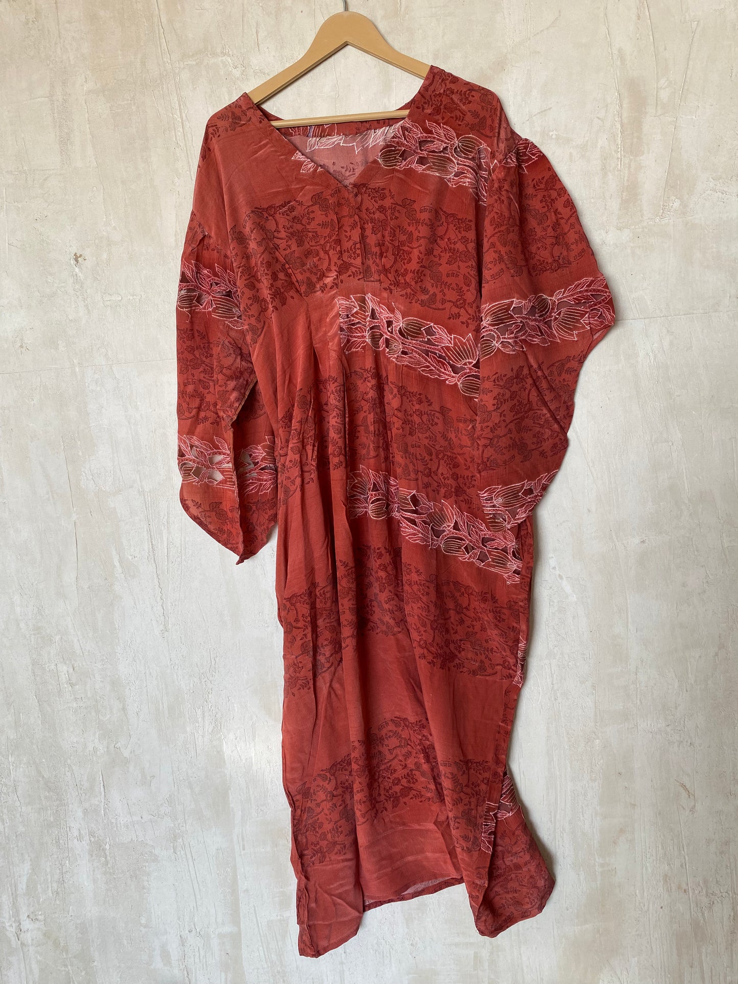 Crepe Silk Muu Dress (CRMU) 36