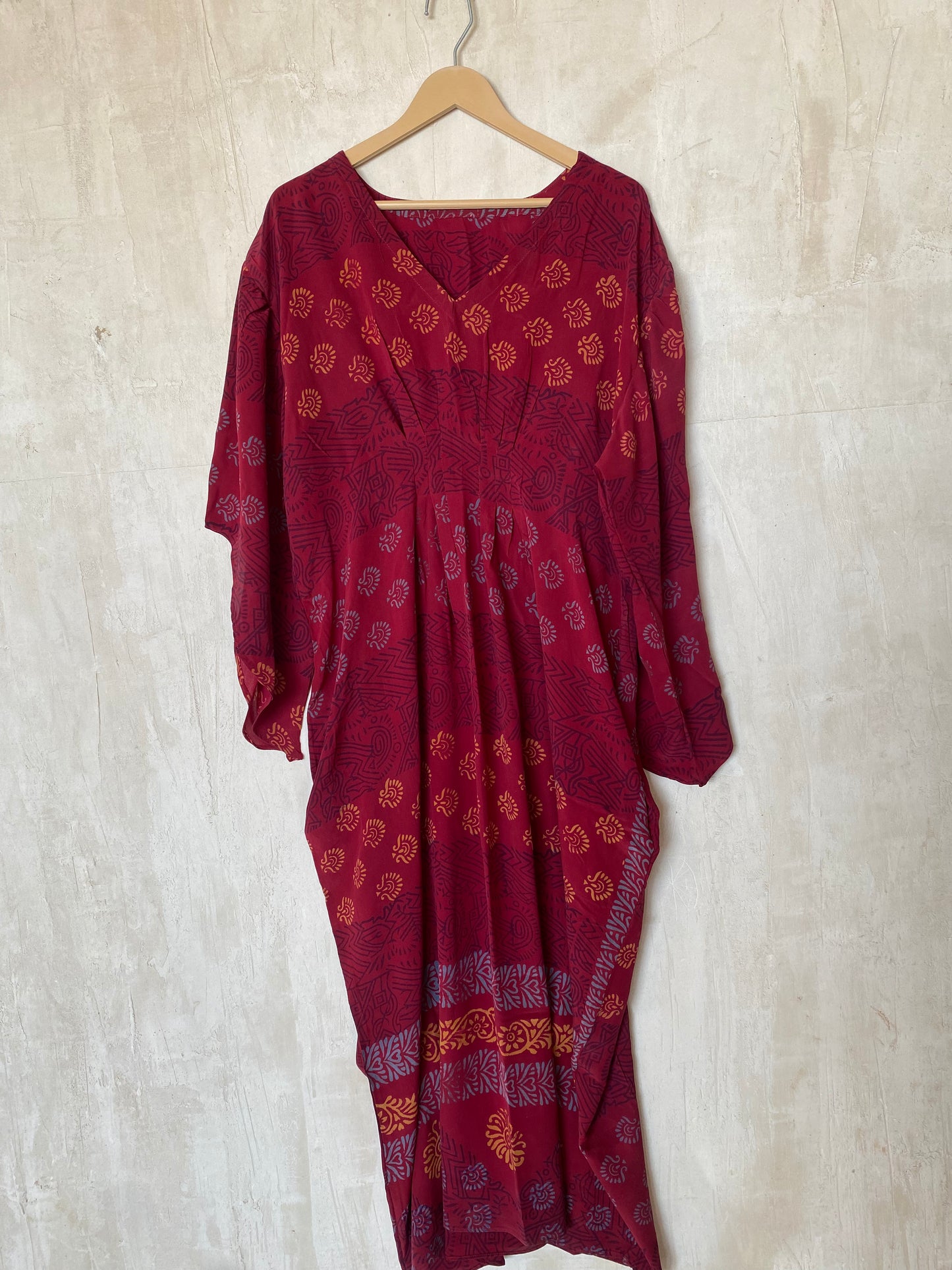 Crepe Silk Muu Dress (CRMU) 37