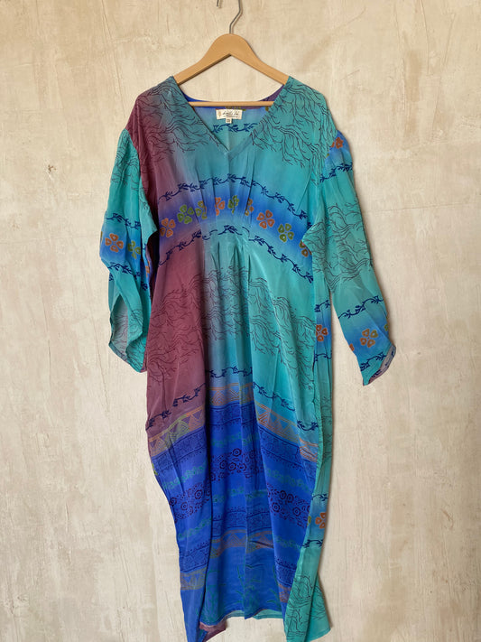 Crepe Silk Muu Dress (CRMU) 39