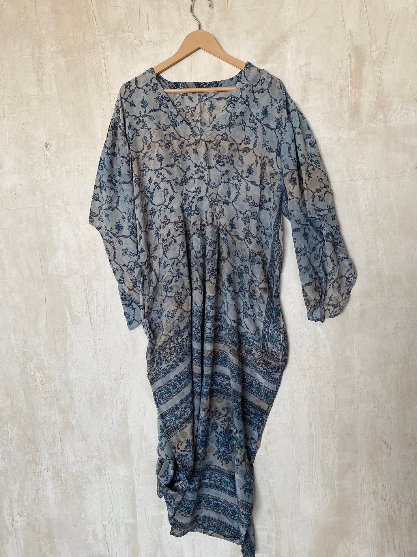 Crepe Silk Muu Dress (CRMU) 48