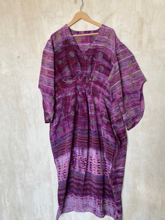 Crepe Silk Muu Dress (CRMU) 84