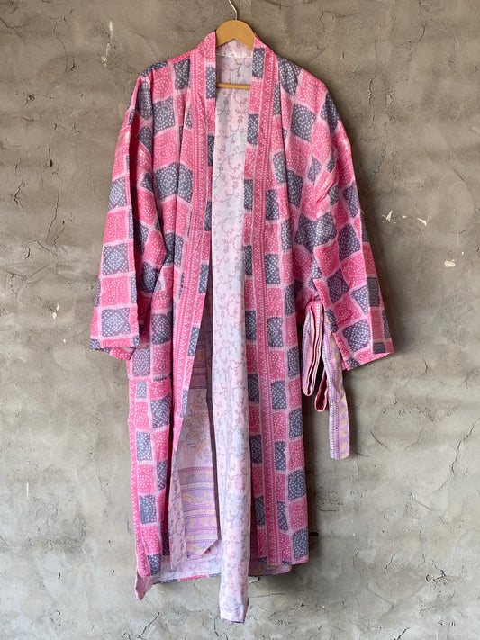 Double Cotton Kimono Dress DCKIM 131