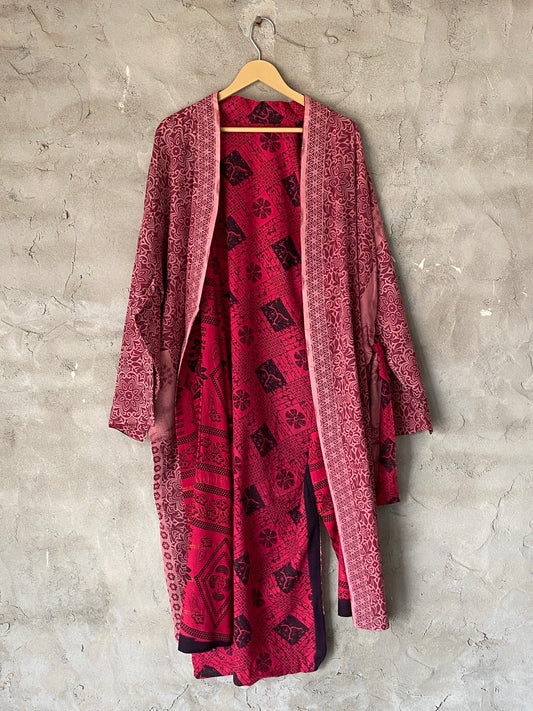 Double Cotton Kimono Dress DCKIM 02