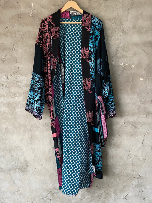 Double Cotton Kimono Dress DCKIM 50