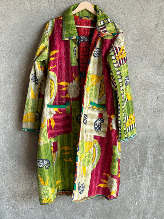 Fine Kantha Long Jacket (FKJC) 13