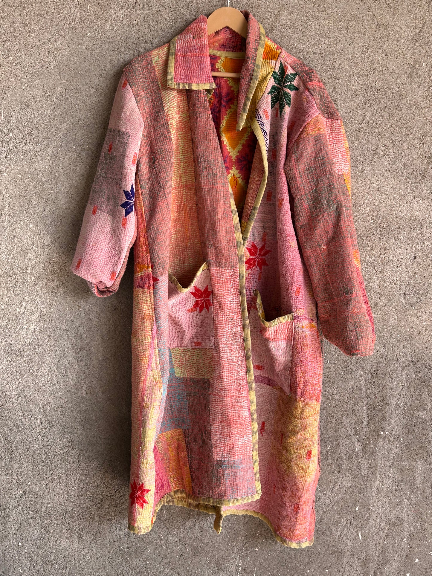 Fine Kantha Long Jacket (FKJC) 15