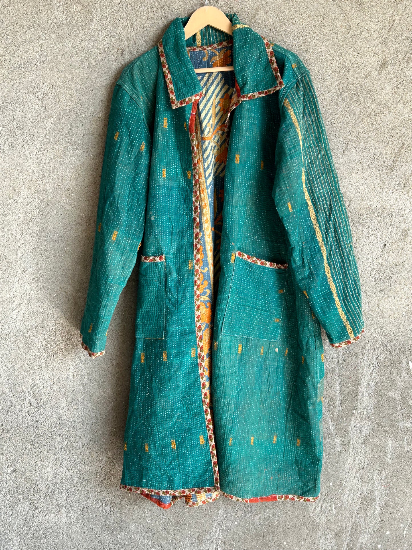 Fine Kantha Long Jacket (FKJC) 19