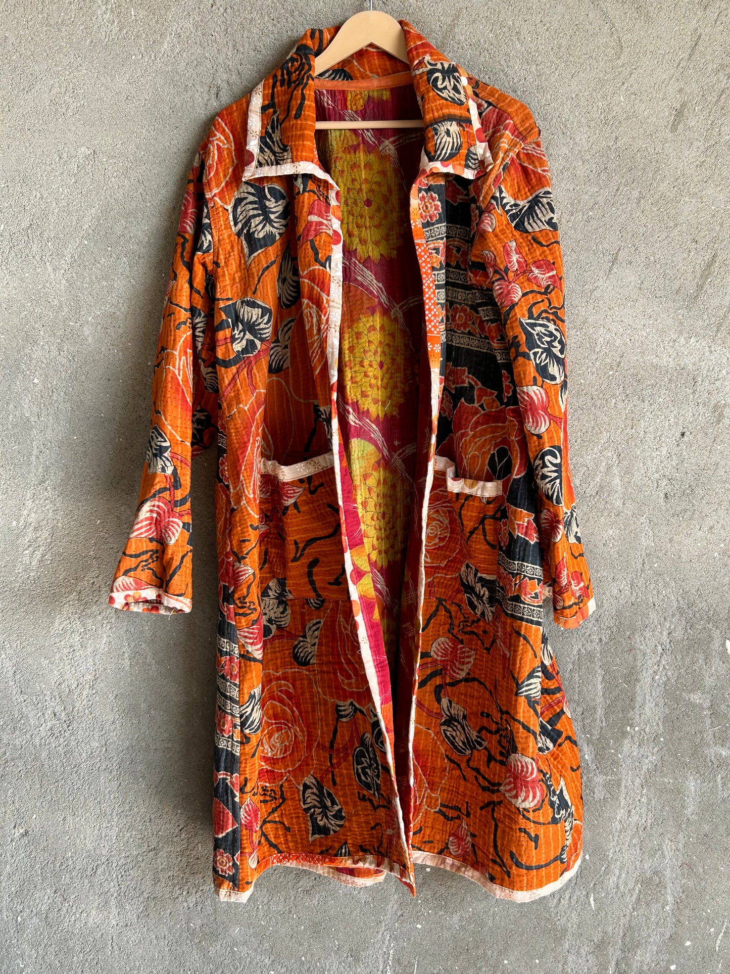 Fine Kantha Long Jacket (FKJC) 25