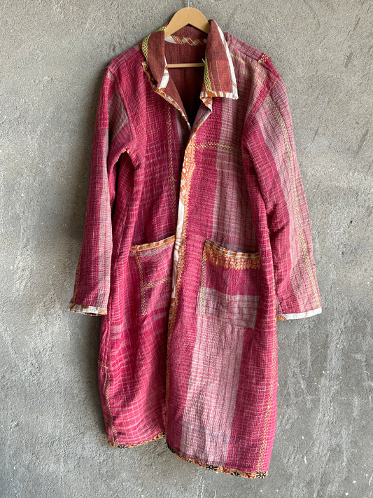 Fine Kantha Long Jacket (FKJC) 46