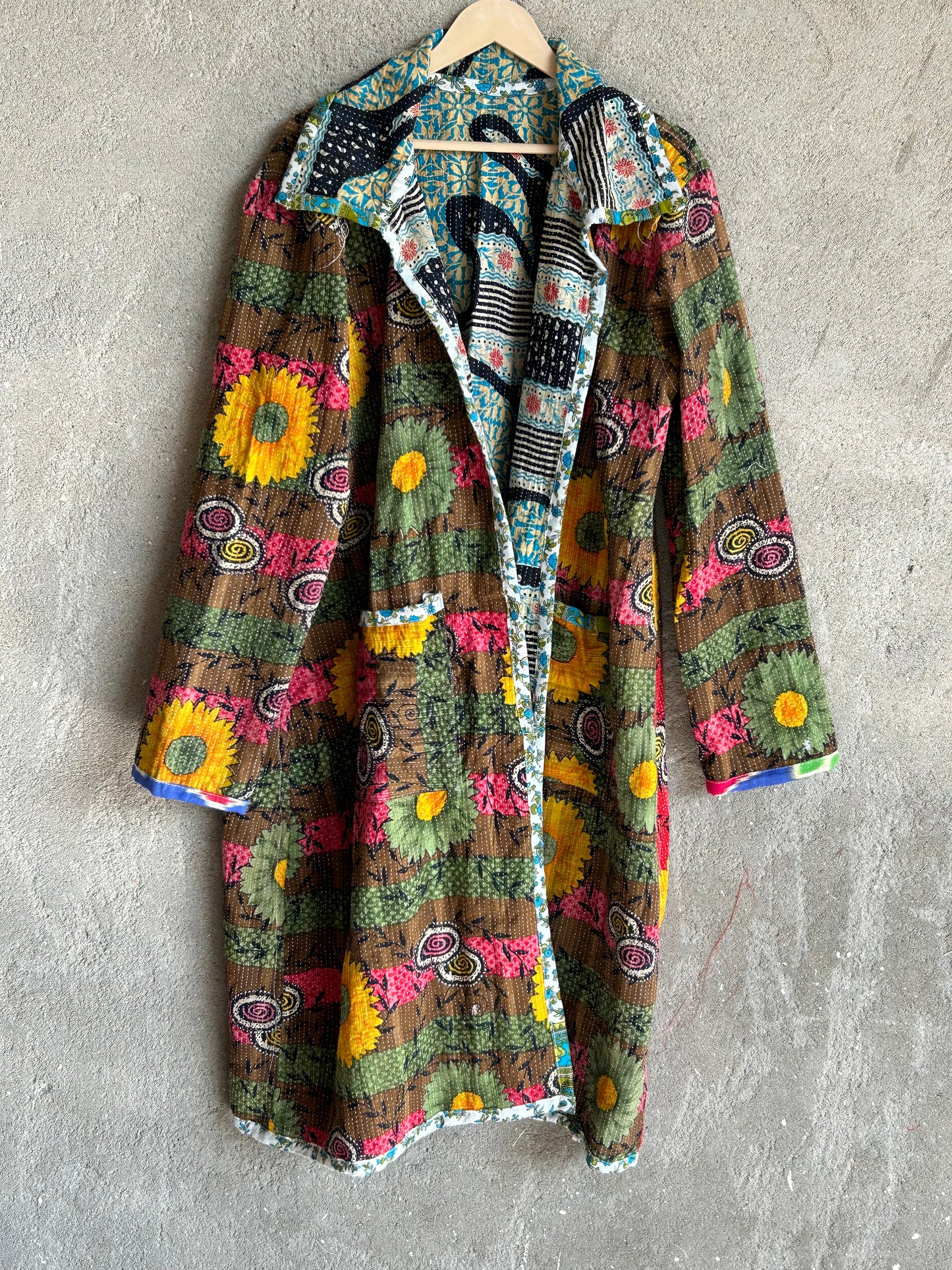 Fine Kantha Long Jacket (FKJC) 05