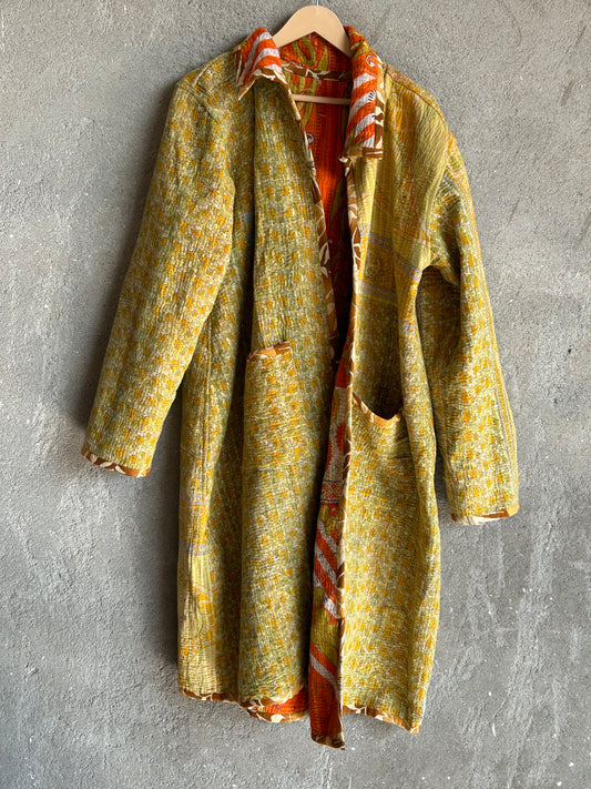 Fine Kantha Long Jacket (FKJC) 50