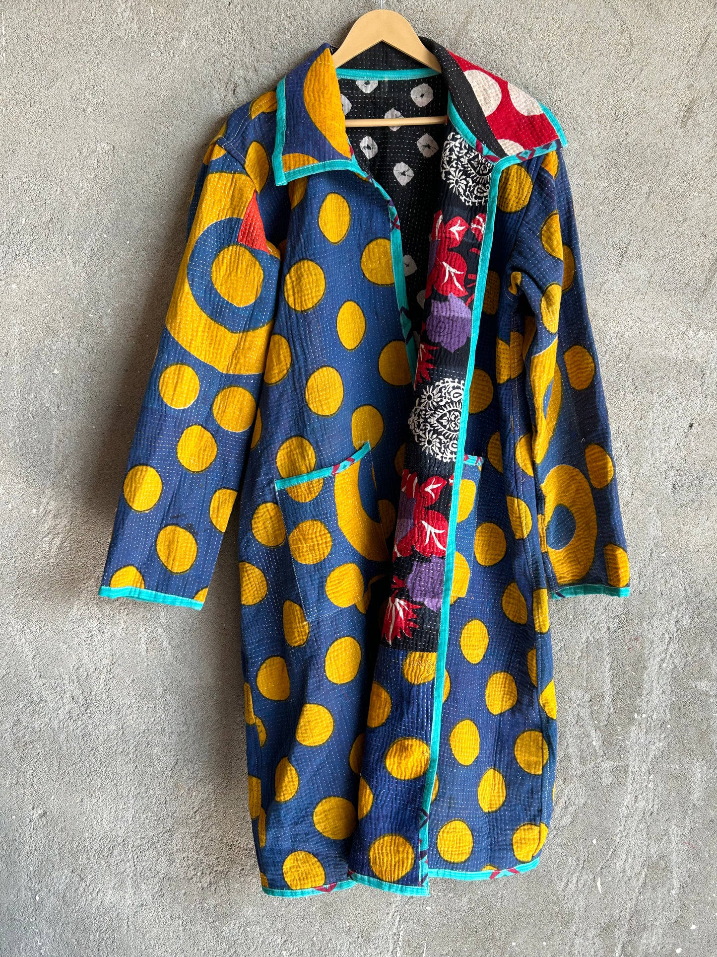 Fine Kantha Long Jacket (FKJC) 51