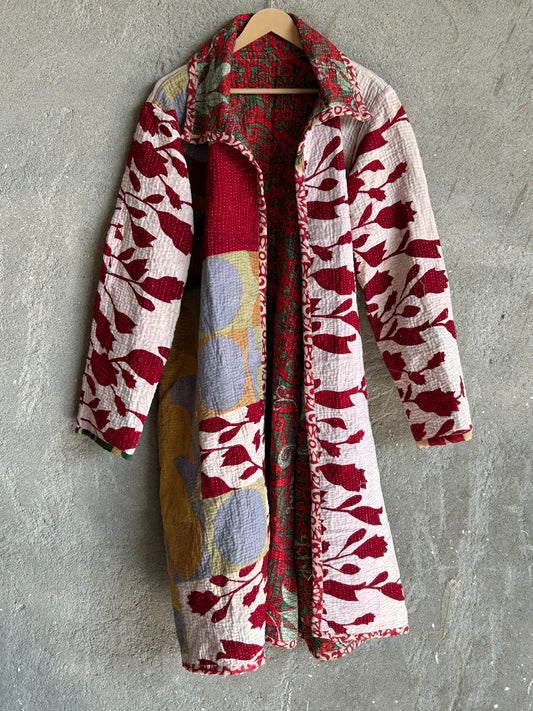 Fine Kantha Long Jacket (FKJC) 55