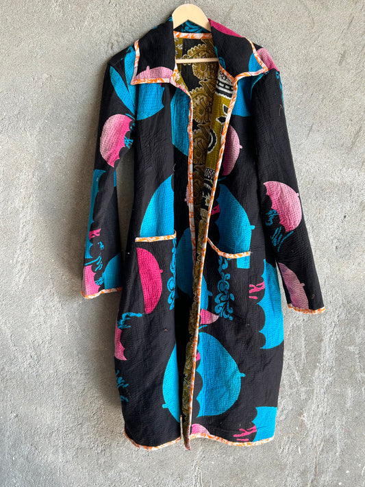 Fine Kantha Long Jacket (FKJC) 59