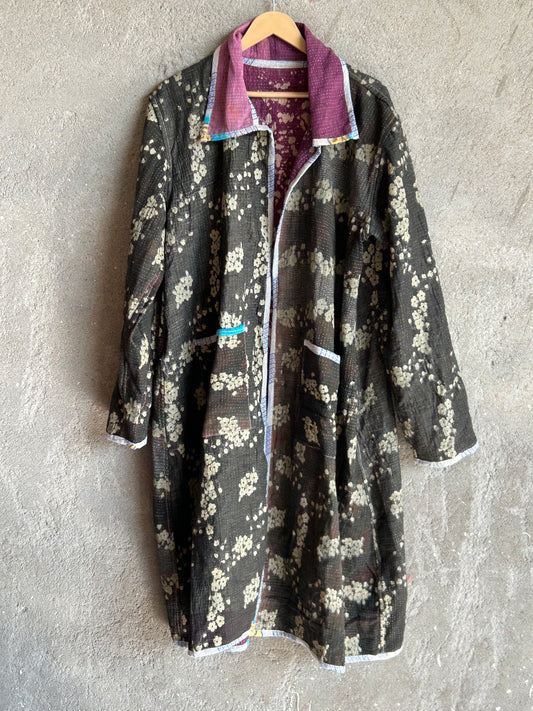 Fine Kantha Long Jacket (FKJC) 60