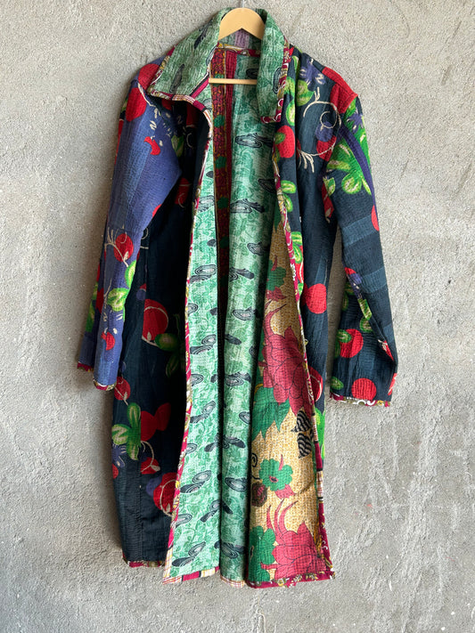 Fine Kantha Long Jacket (FKJC) 61