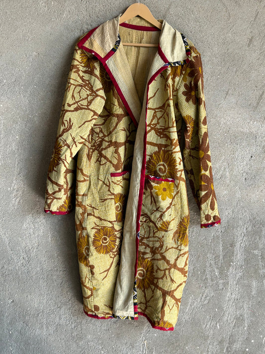 Fine Kantha Long Jacket (FKJC) 65