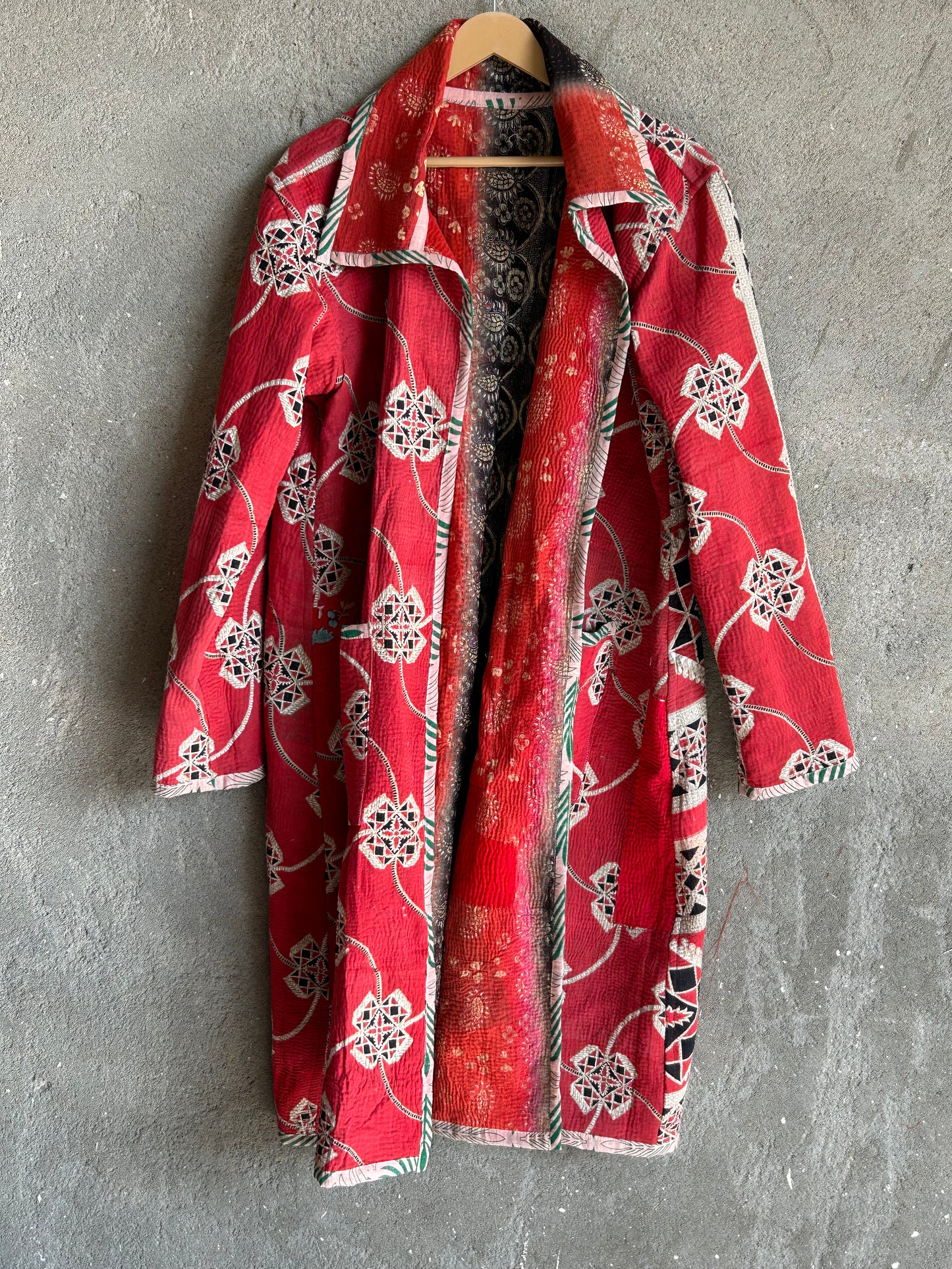 Fine Kantha Long Jacket (FKJC) 08