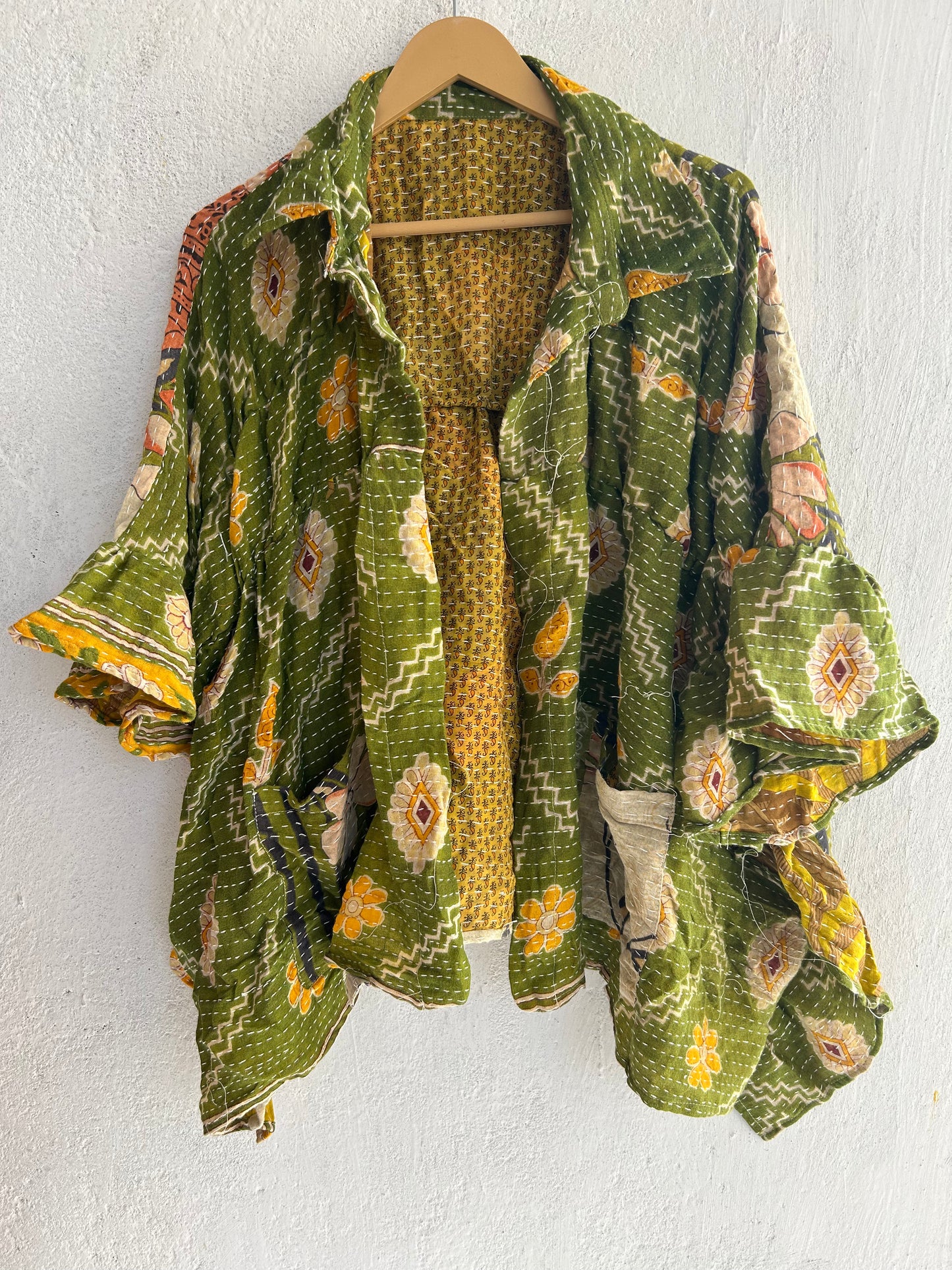 Kantha Twirl Shirt KRMD 108