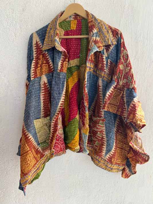 Kantha Twirl Shirt KRMD 110