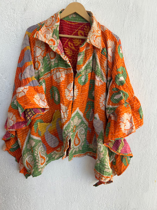 Kantha Twirl Shirt KRMD 128