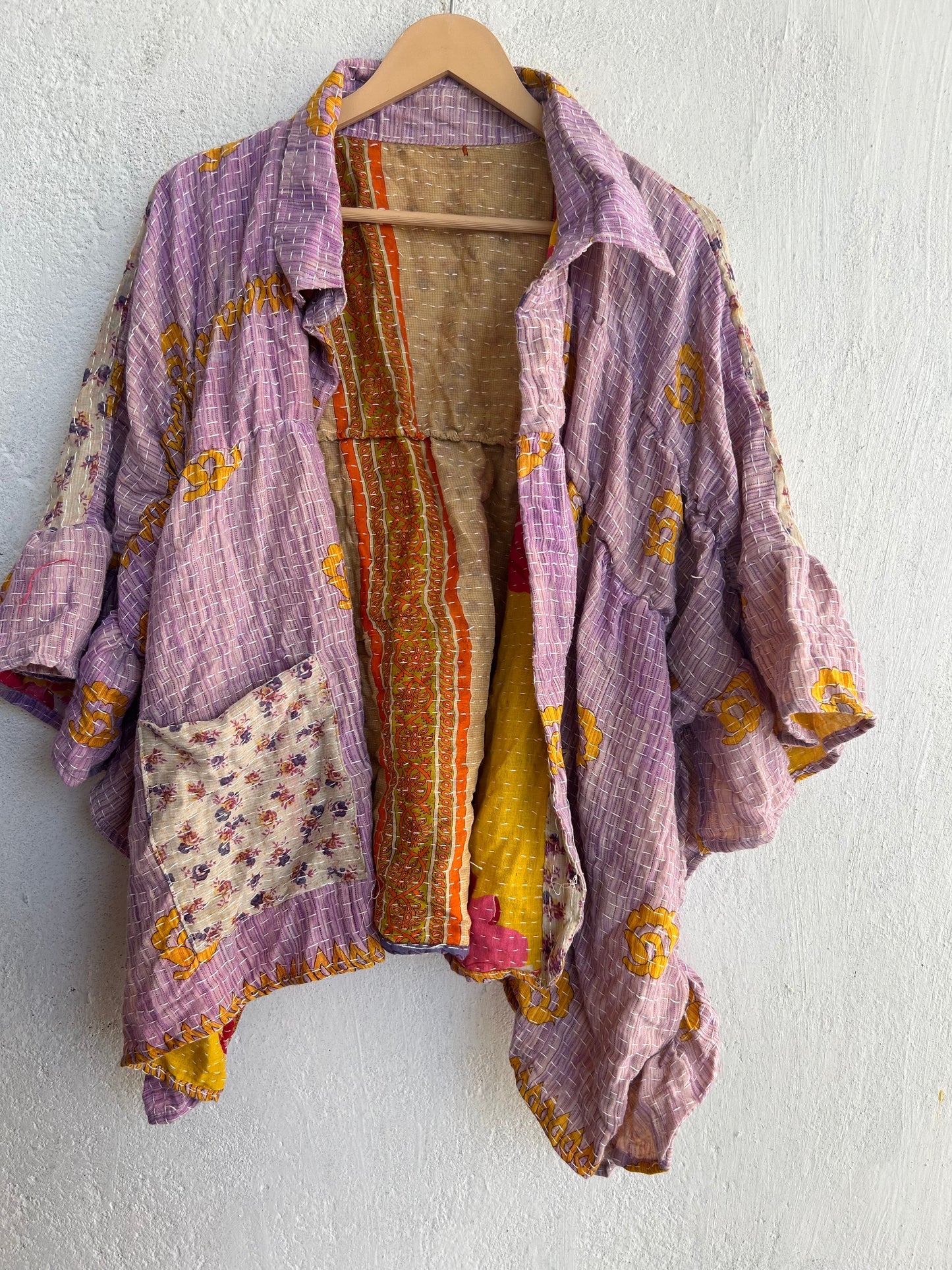 Kantha Twirl Shirt KRMD 129