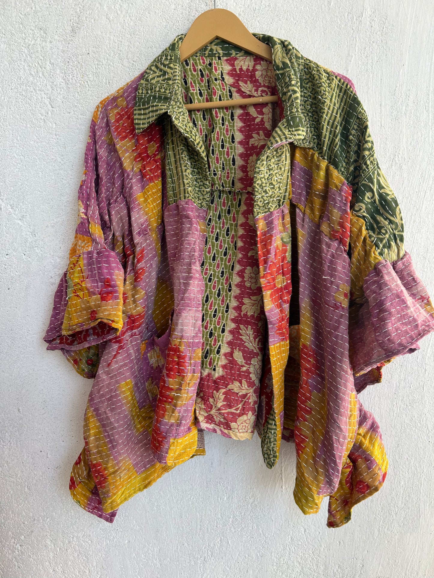 Kantha Twirl Shirt KRMD 238