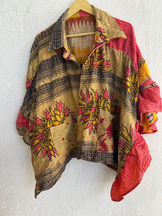 Kantha Twirl Shirt KRMD 242