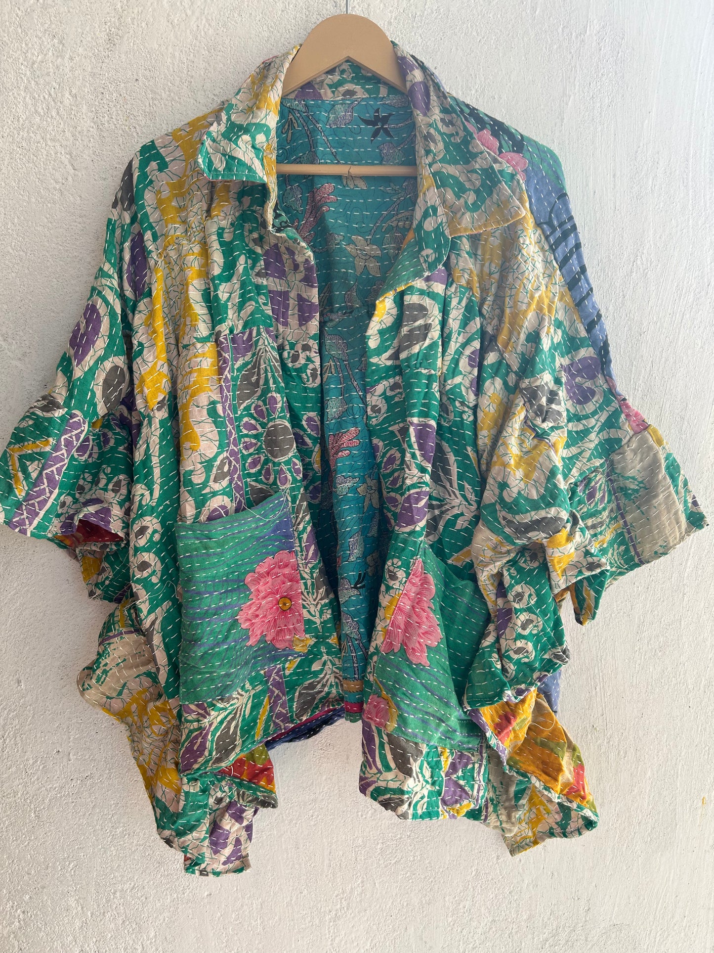 Kantha Twirl Shirt KRMD 03