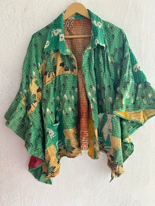 Kantha Twirl Shirt KRMD 35